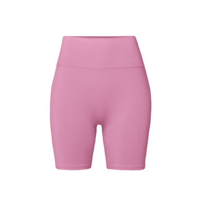 NOBULL Women's Soft Pink U High-Rise Matte Short 6"