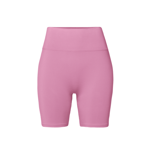 NOBULL Women's Soft Pink U High-Rise Matte Short 6"