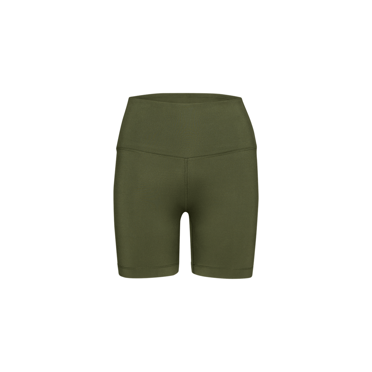 NOBULL Women's Dark Army 6" High-Rise Matte Short