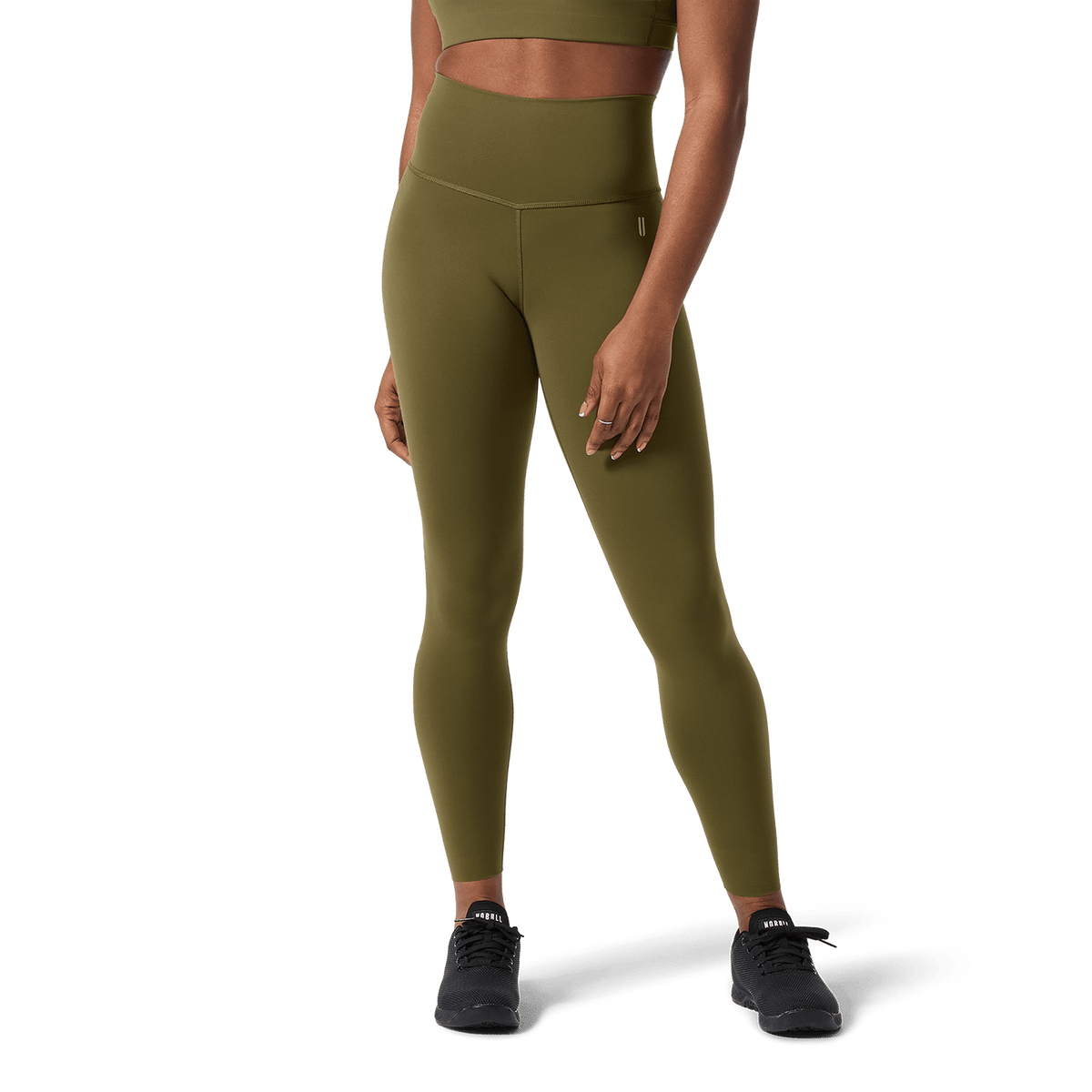 NOBULL Women's Tactical Green High-Rise Drive Tight 25"