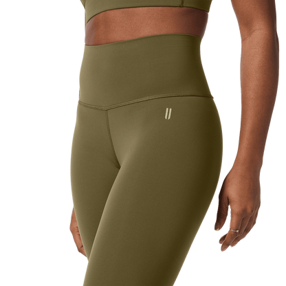 NOBULL Women's Tactical Green High-Rise Drive Tight 25"