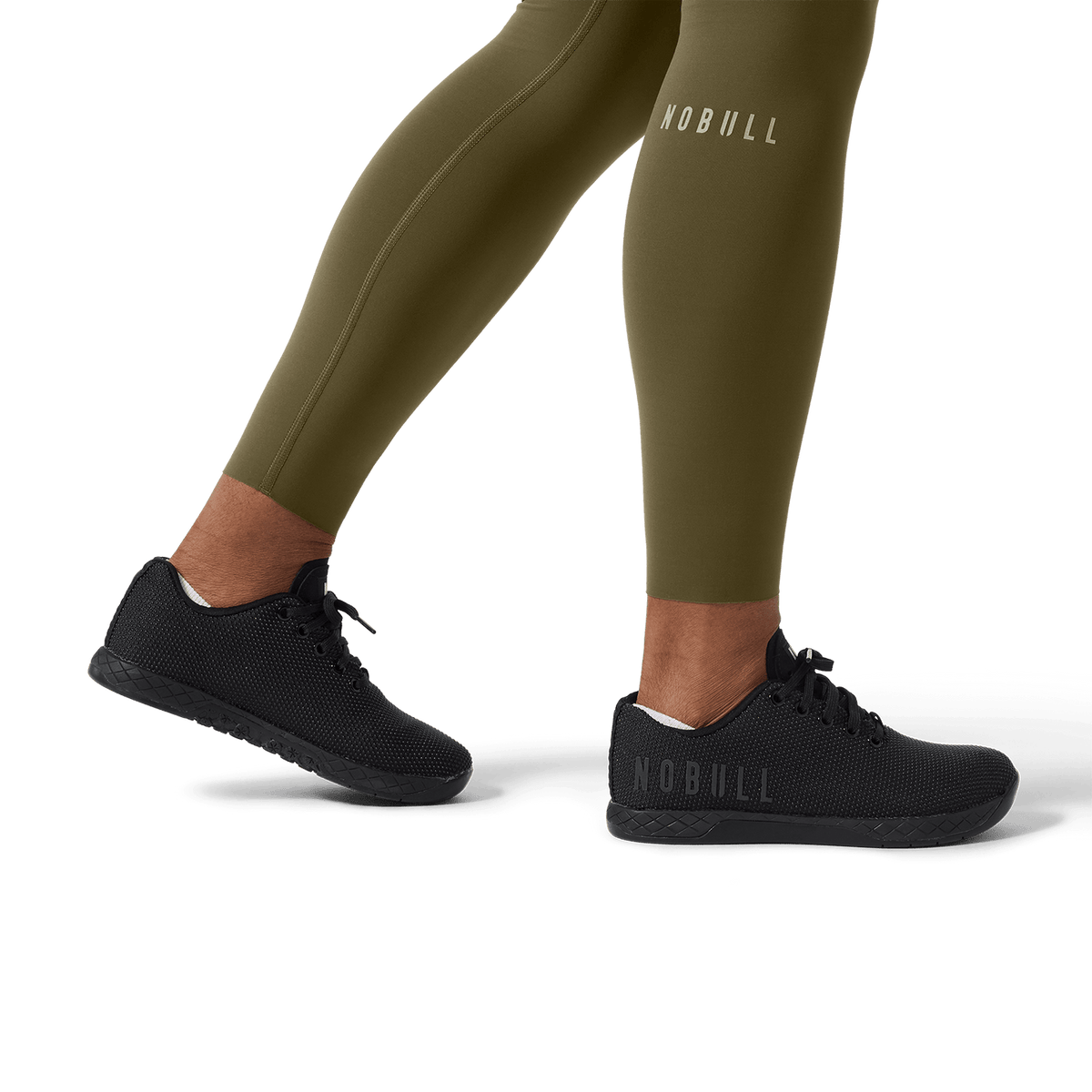 NOBULL Women's Tactical Green High-Rise Drive Tight 25"