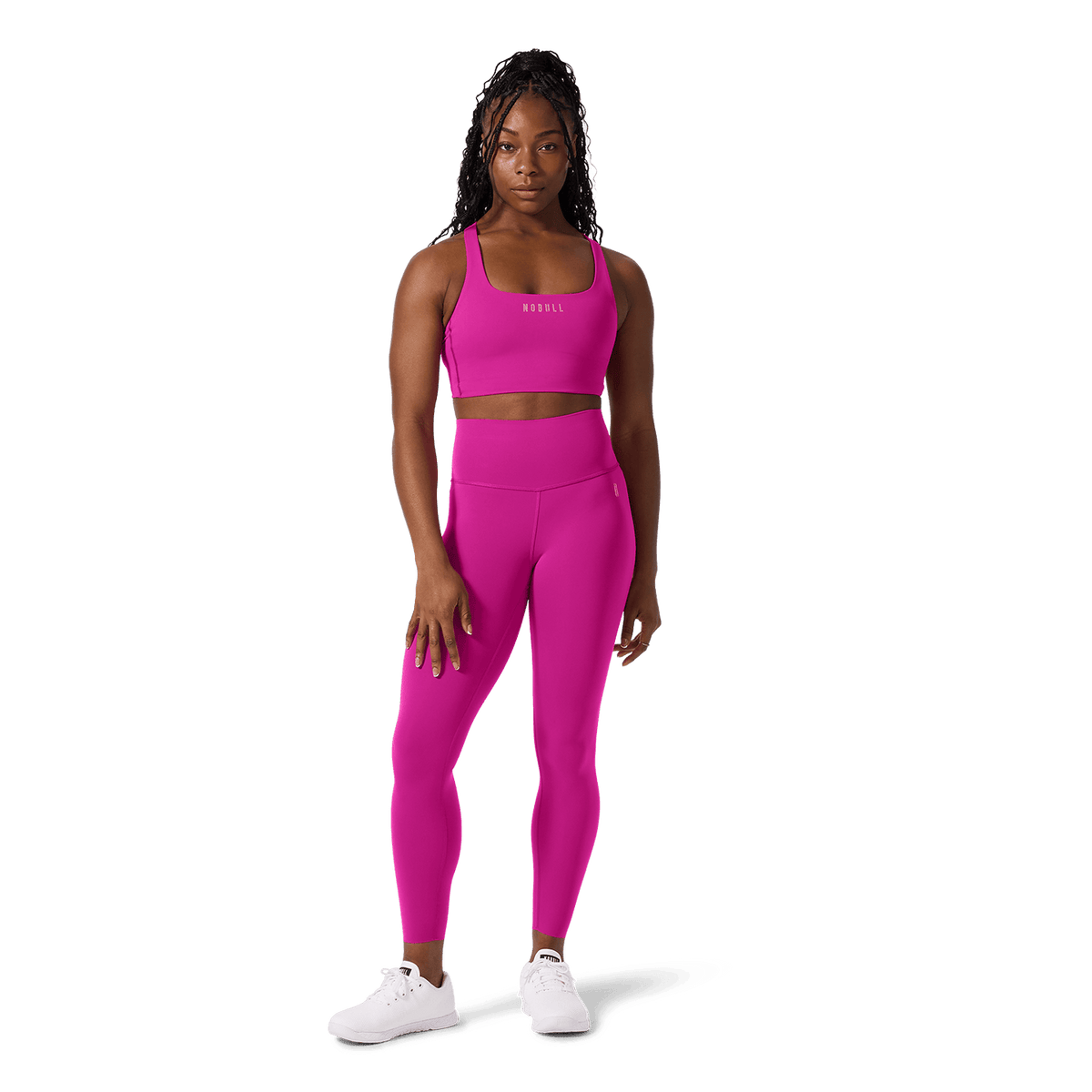 NOBULL Women's Vivid Fuchsia High-Rise Drive Tight 25"