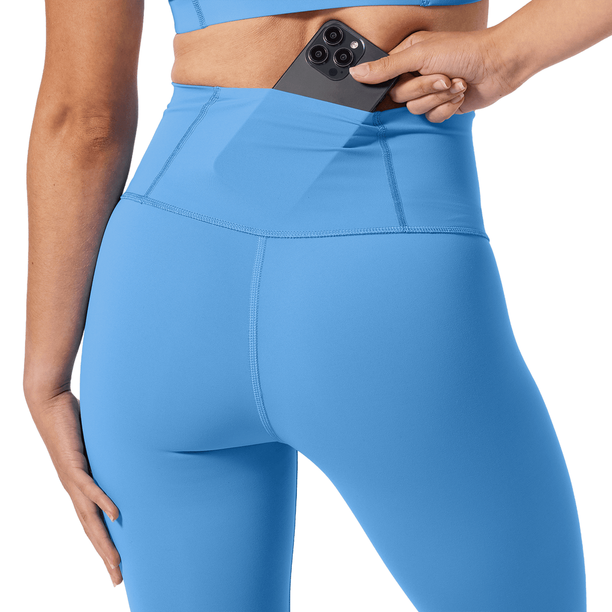 NOBULL Women's Light Blue High-Rise Drive Tight 25"