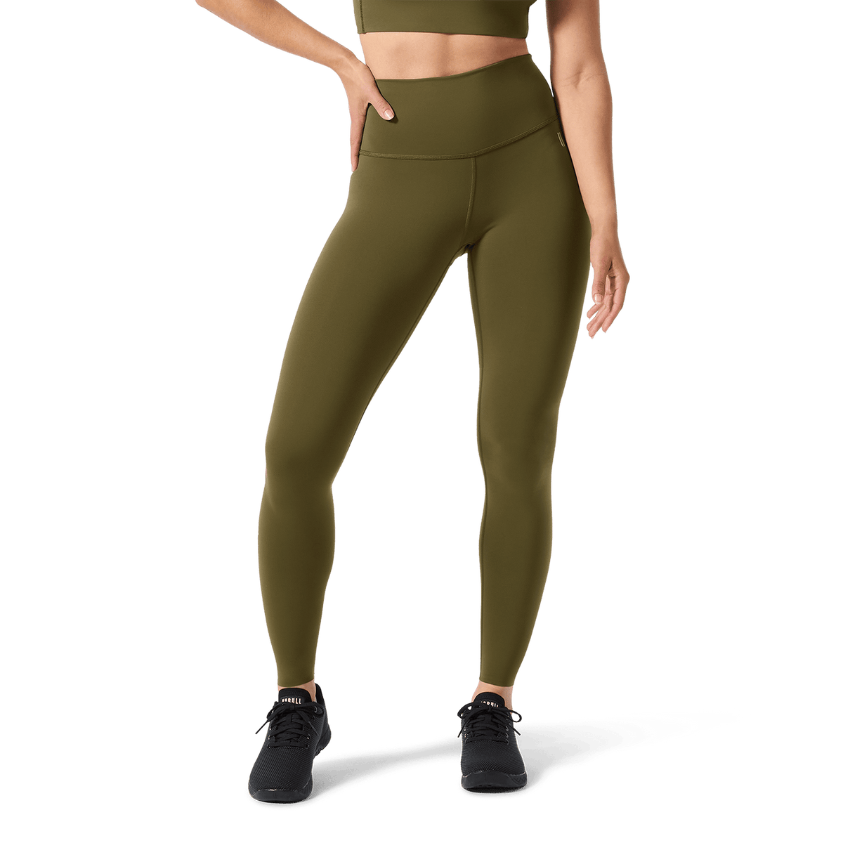 NOBULL Women's Tactical Green High-Rise Drive Tight 28"