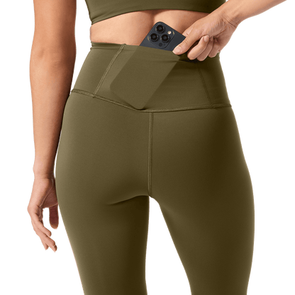 NOBULL Women's Tactical Green High-Rise Drive Tight 28"
