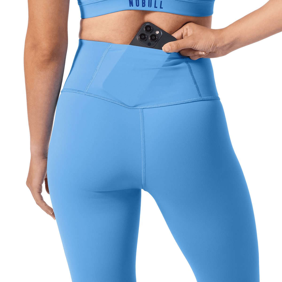 NOBULL Women's Light Blue High-Rise Drive Tight 28"