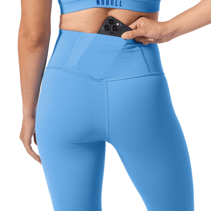 NOBULL Women's Light Blue High-Rise Drive Tight 28"