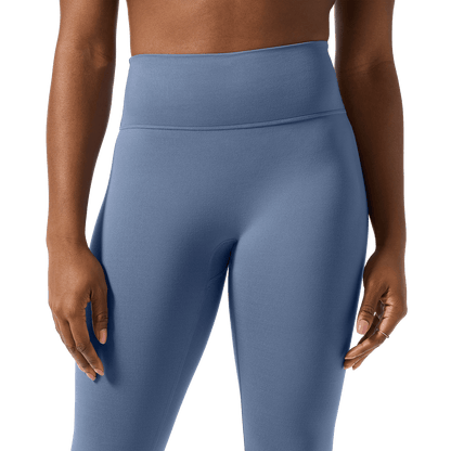 NOBULL Women's Dusty Blue U High-Rise Matte Tights 25"