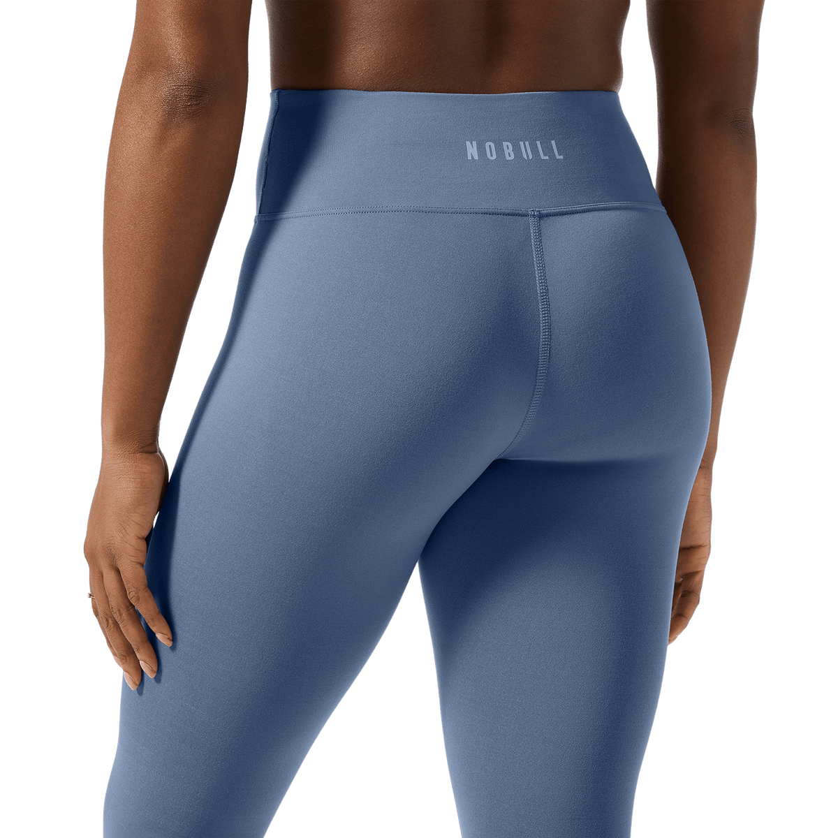 NOBULL Women's Dusty Blue U High-Rise Matte Tights 25"