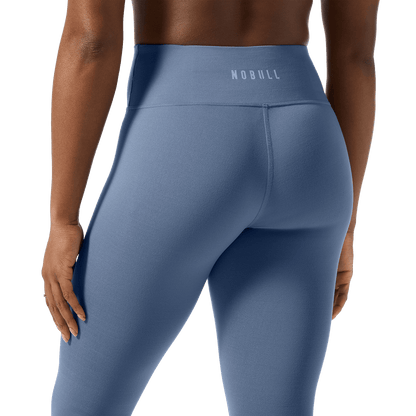 NOBULL Women's Dusty Blue U High-Rise Matte Tights 25"
