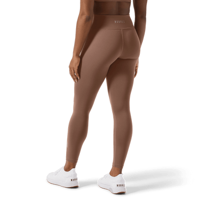 NOBULL Women's Acorn U High-Rise Matte Tights 25"