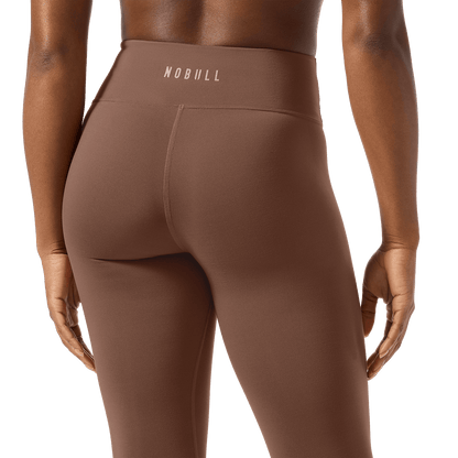 NOBULL Women's Acorn U High-Rise Matte Tights 25"