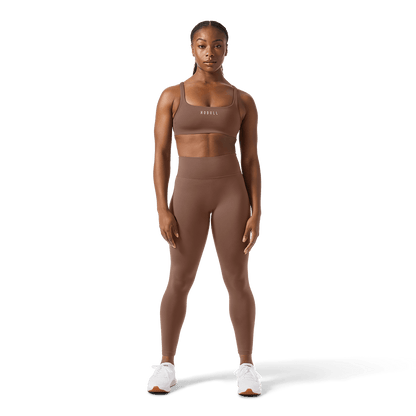 NOBULL Women's Acorn U High-Rise Matte Tights 25"
