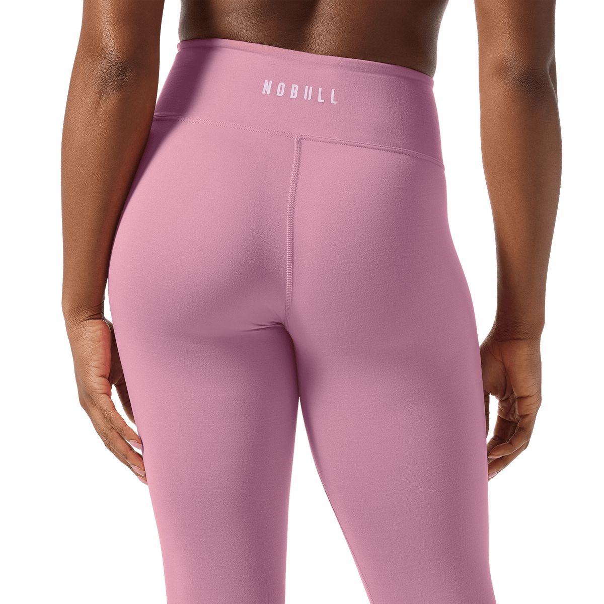 NOBULL Women's Soft Pink U High-Rise Matte Tights 25"