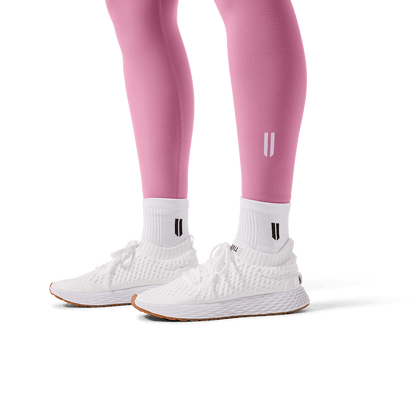 NOBULL Women's Soft Pink U High-Rise Matte Tights