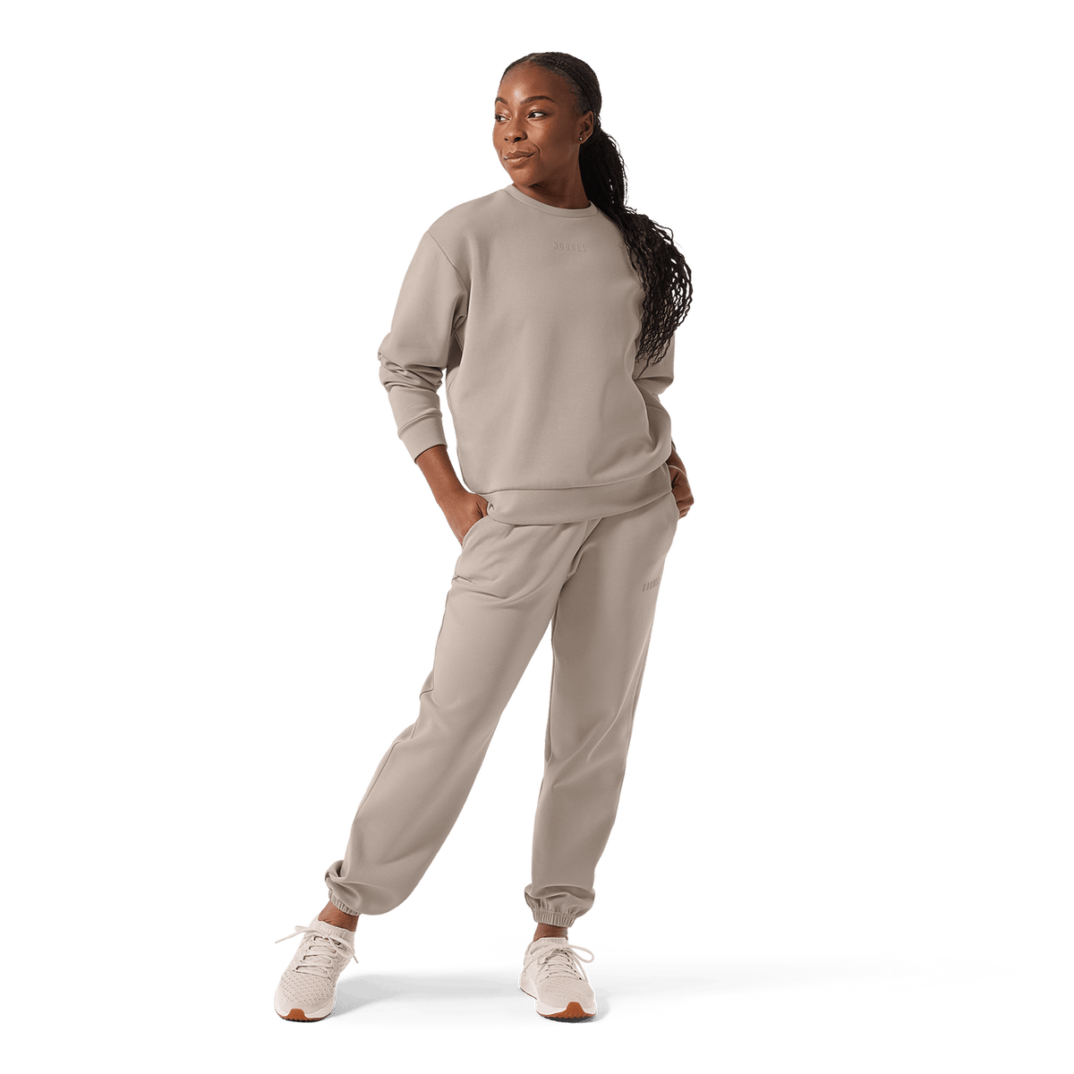 NOBULL Women's Taupe Elements Sweatpant
