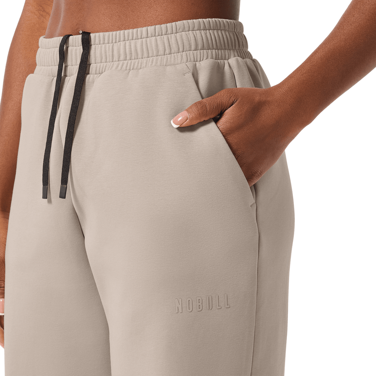 NOBULL Women's Taupe Elements Sweatpant