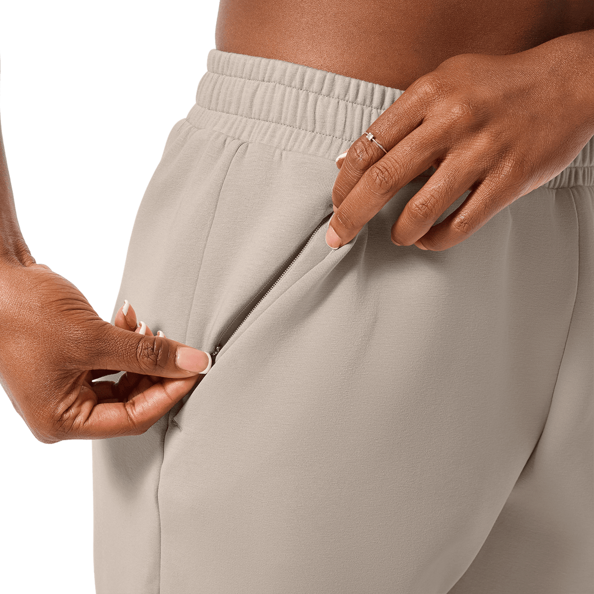 NOBULL Women's Taupe Elements Sweatpant