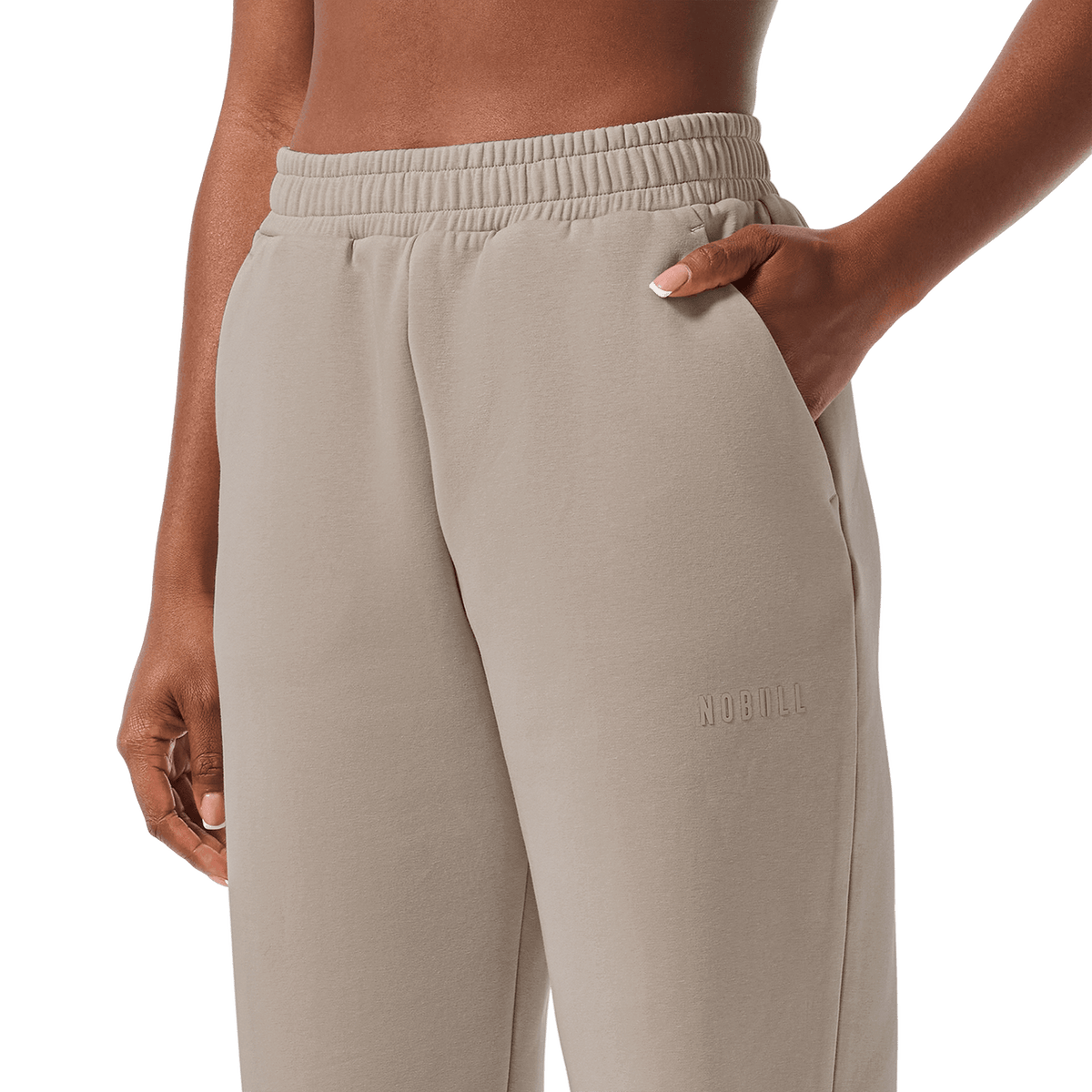 NOBULL Women's Taupe Elements Sweatpant