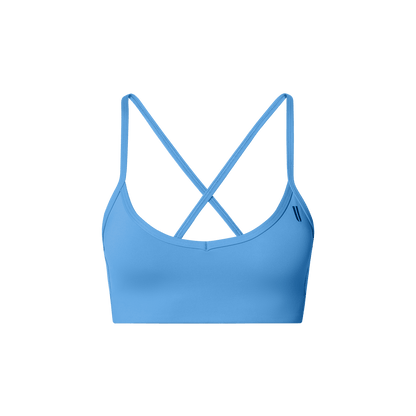 NOBULL Light Blue Drive Thin Strap Sports Bra