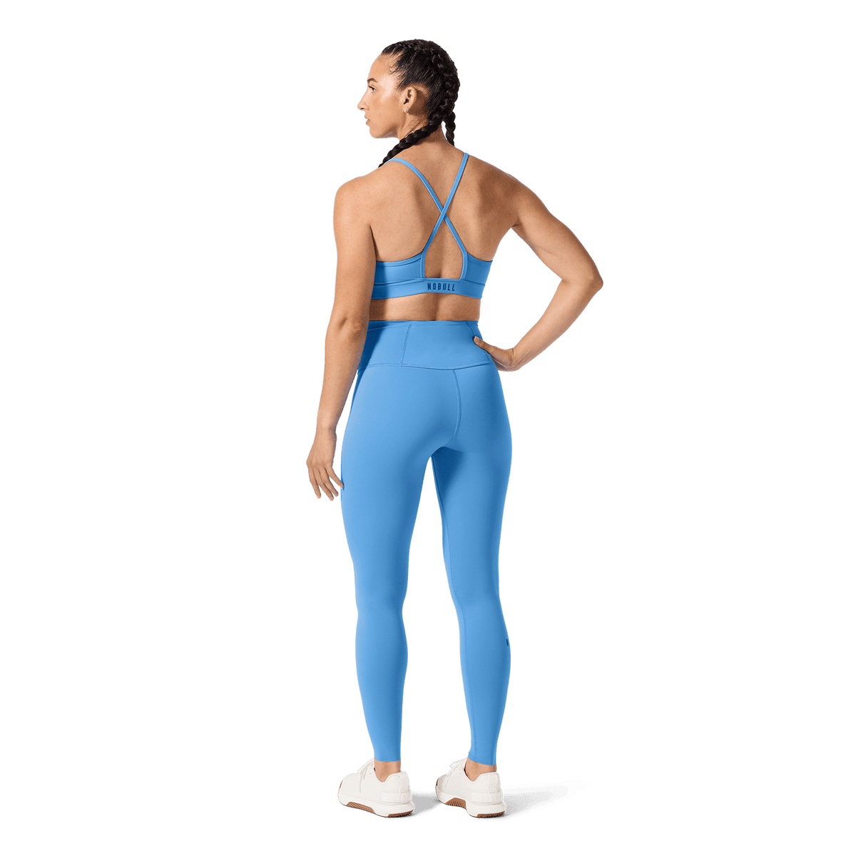 NOBULL Light Blue Drive Thin Strap Sports Bra