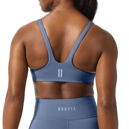 NOBULL Dusty Blue NOBULL Matte Square Neck Sports Bra