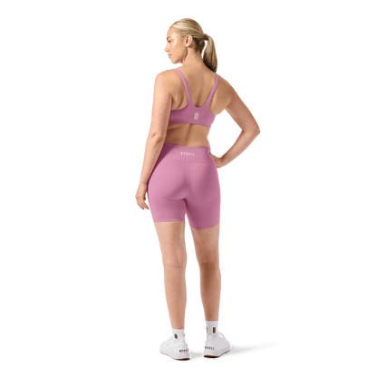 NOBULL Soft Pink NOBULL Matte Square Neck Sports Bra