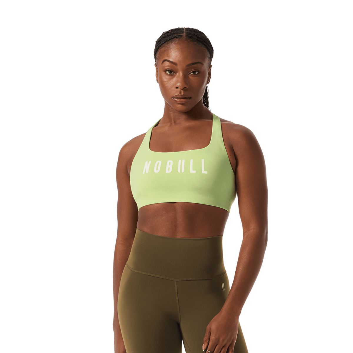 NOBULL Pear NOBULL Drive Racerback Sports Bra