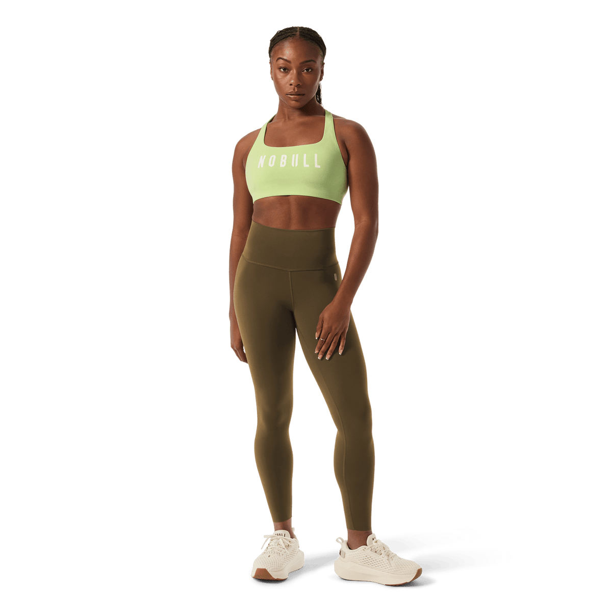 NOBULL Pear NOBULL Drive Racerback Sports Bra