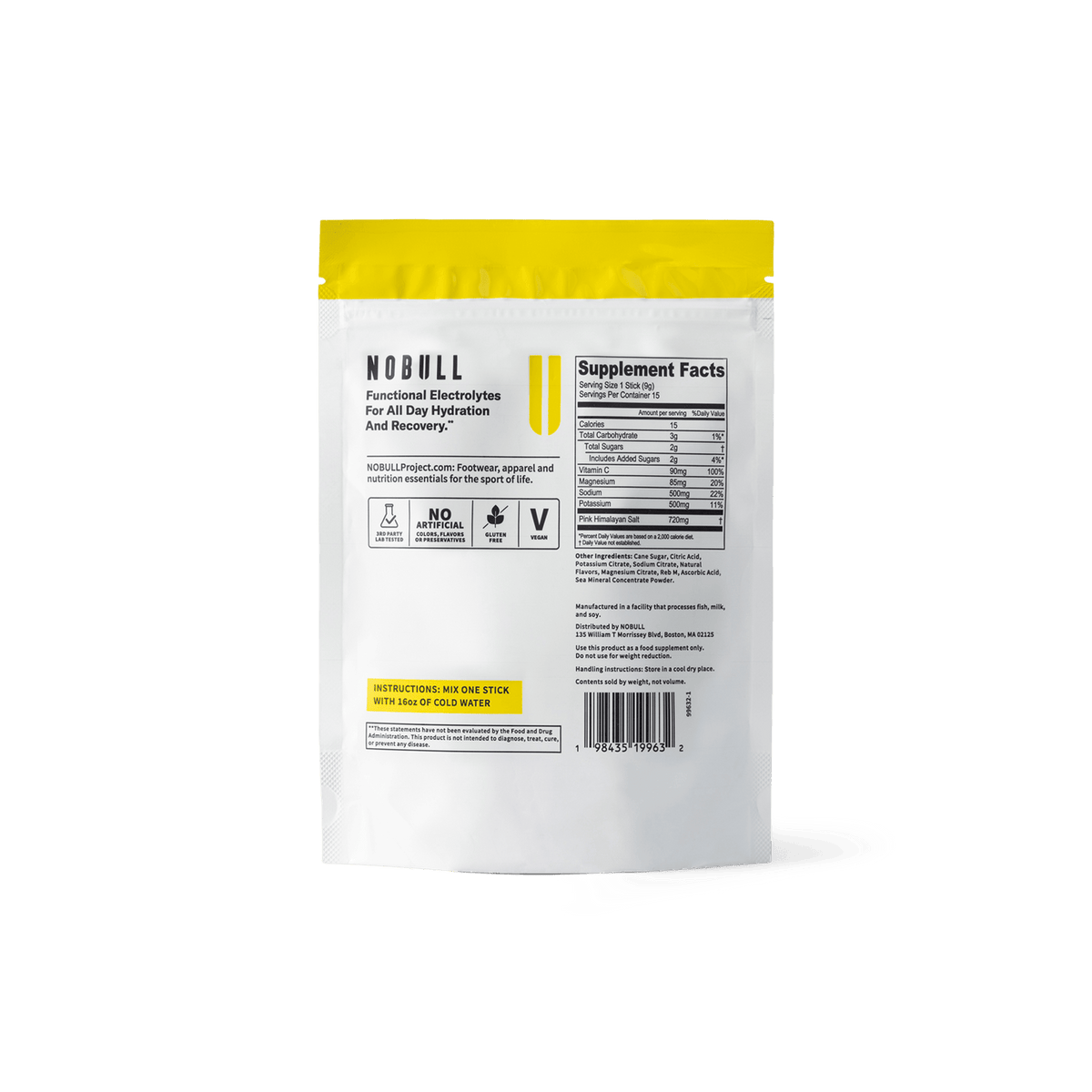 NOBULL Electrolytes | Lemonade  Nutrition