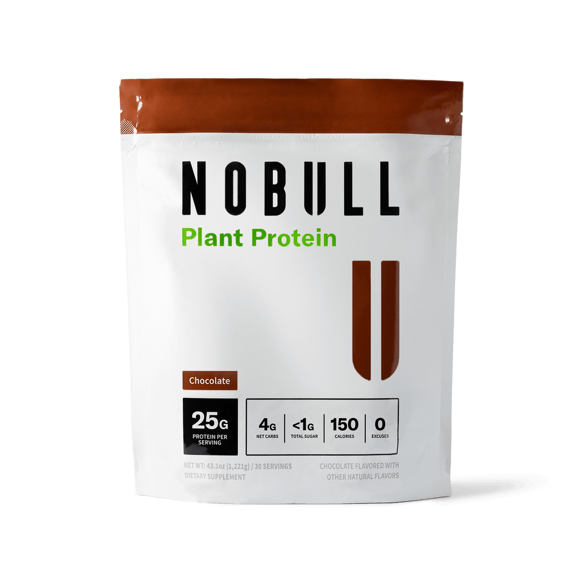 NOBULL Plant Protein | Chocolate  Nutrition