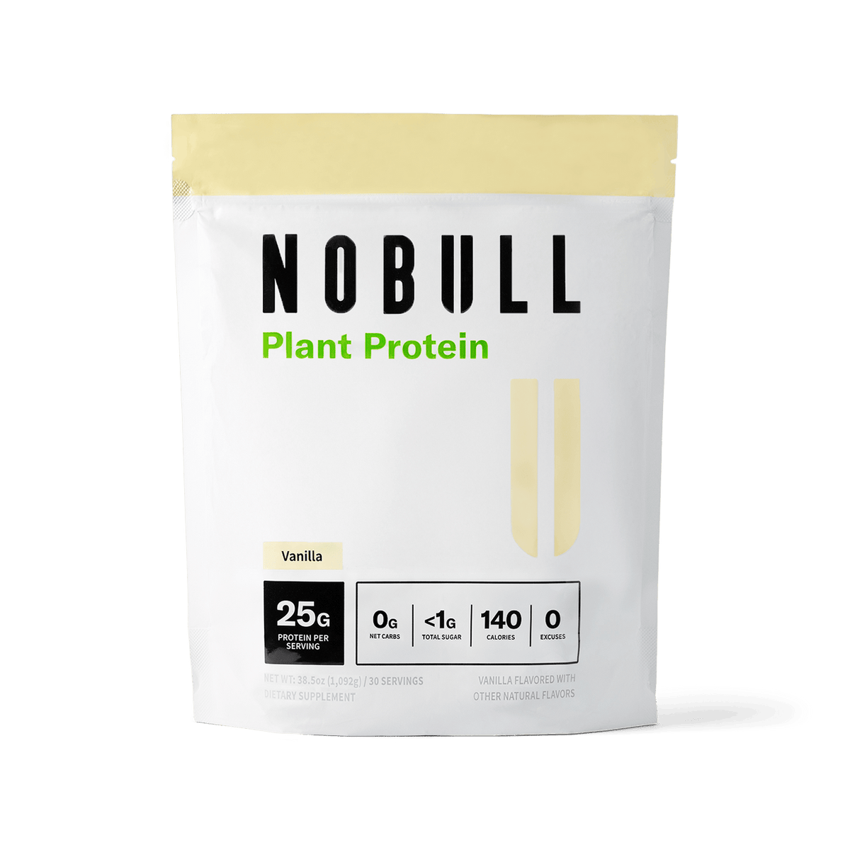 NOBULL Plant Protein | Vanilla  Nutrition