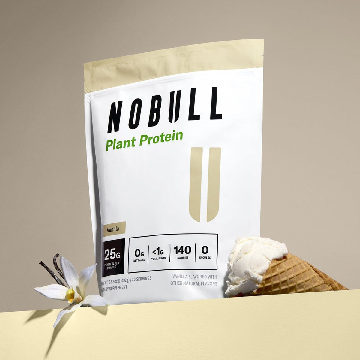 NOBULL Plant Protein | Vanilla  Nutrition
