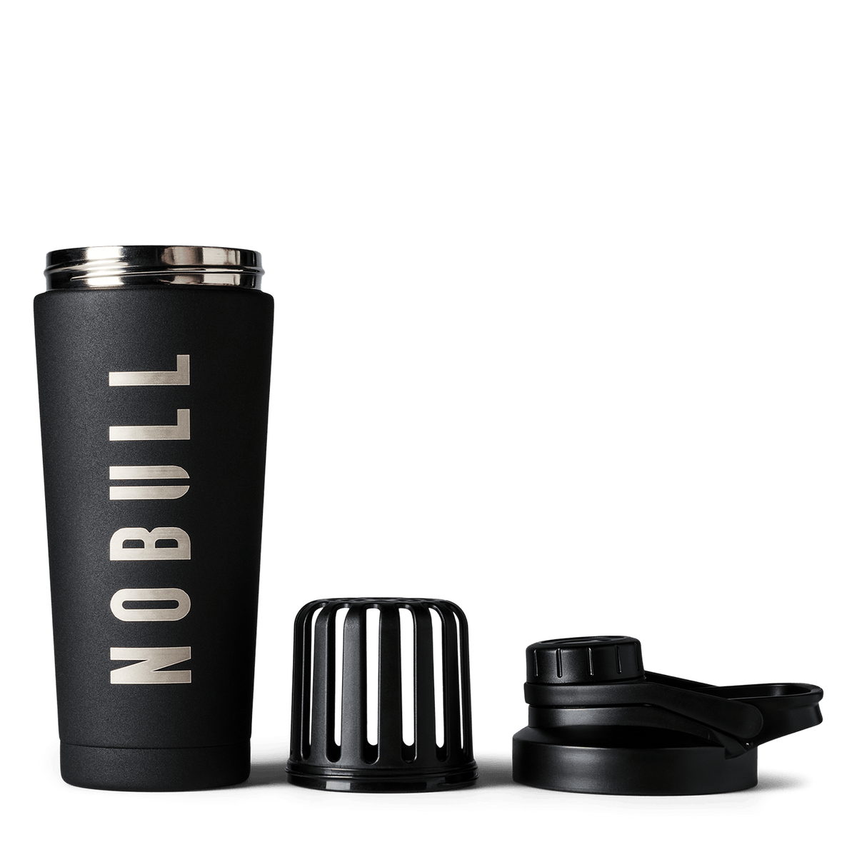 NOBULL Black Matte All-Temp Water Bottle
