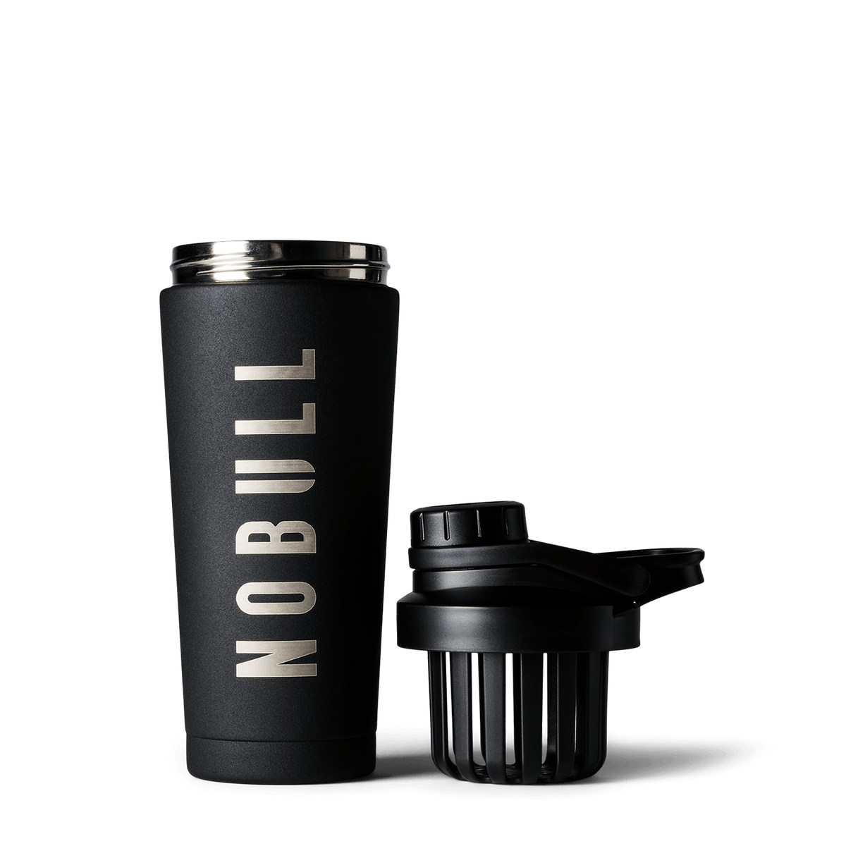 NOBULL Black Matte All-Temp Water Bottle