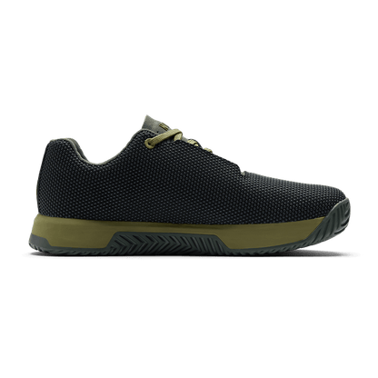 NOBULL Men's Jet Black Olive Drab Dark Army Outwork Edge Shoes