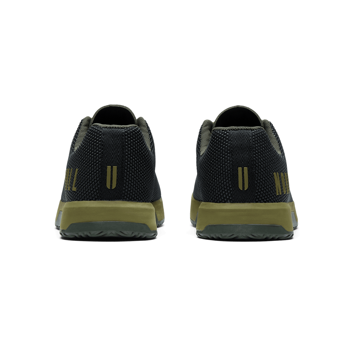 NOBULL Men's Jet Black Olive Drab Dark Army Outwork Edge Shoes