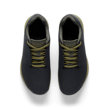 NOBULL Men's Jet Black Olive Drab Dark Army Outwork Edge Shoes