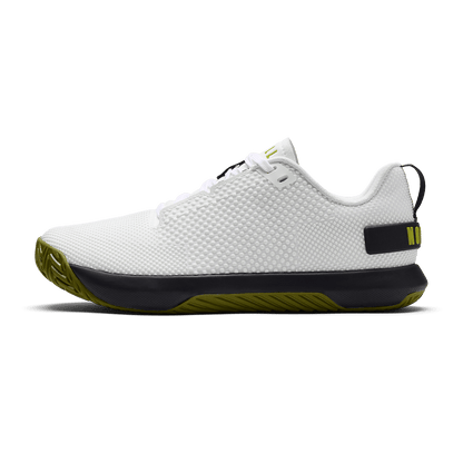 NOBULL Men's Classic White Urban Green Outwork Flex Shoes