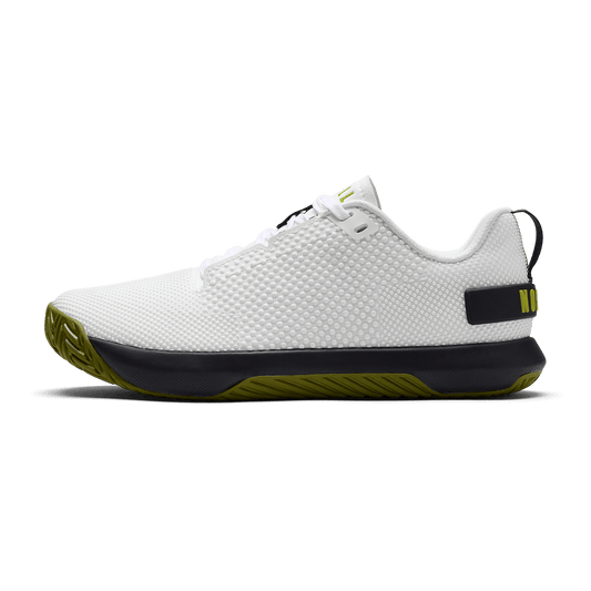 NOBULL Men's Classic White Urban Green Outwork Flex Shoes