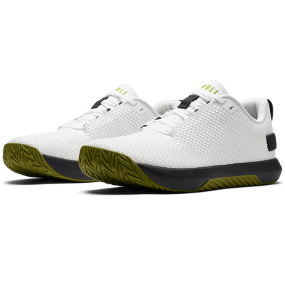 NOBULL Women's Classic White Urban Green Outwork Flex Shoes
