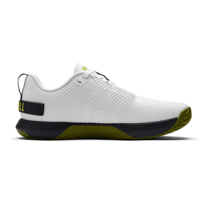 NOBULL Women's Classic White Urban Green Outwork Flex Shoes