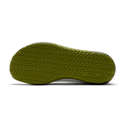 NOBULL Women's Classic White Urban Green Outwork Flex Shoes