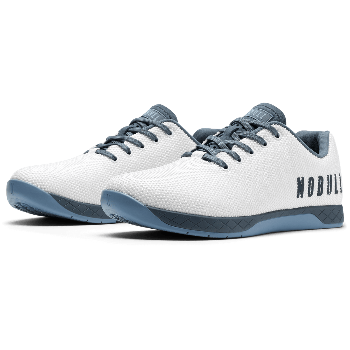 NOBULL Men's Classic White Storm Cloud Outwork Shoes