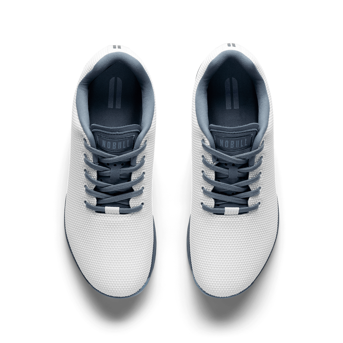 NOBULL Men's Classic White Storm Cloud Outwork Shoes
