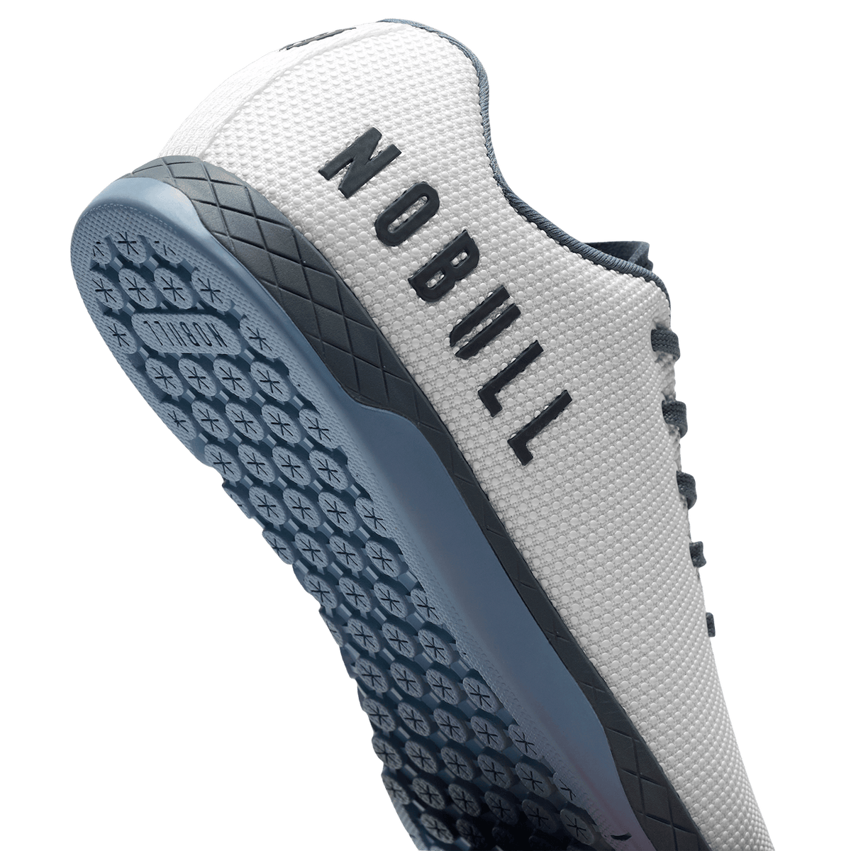 NOBULL Men's Classic White Storm Cloud Outwork Shoes