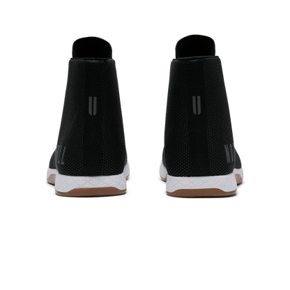NOBULL Men's Black White Gum Outwork High-Top Shoes