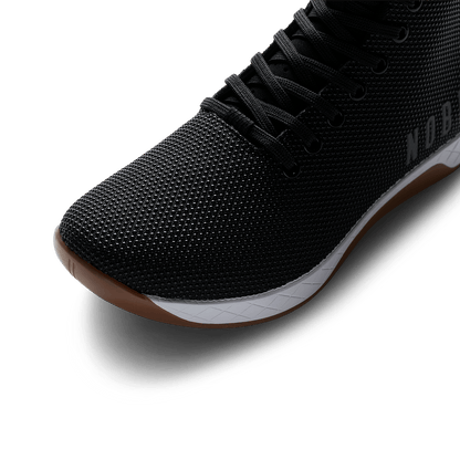 NOBULL Men's Black White Gum Outwork High-Top Shoes