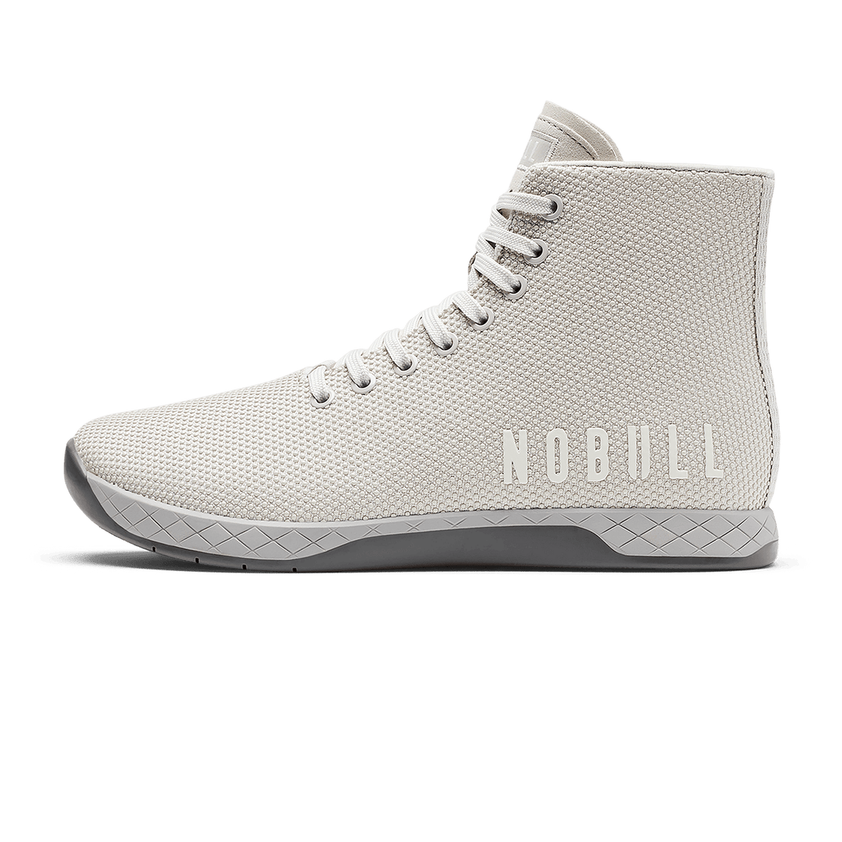 NOBULL Men's Light Grey Outwork High-Top Shoes